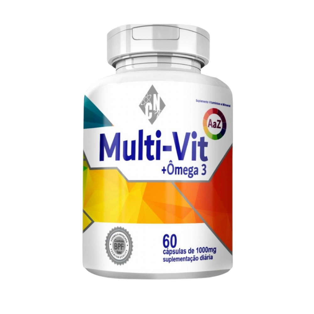 Multi Vit Polivitamínico Ômega 3 A Fórmula Completa para Saúde