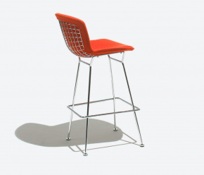 Banqueta Bertoia Revestida - Cromada Banqueta Bertoia Revestida - Cromada