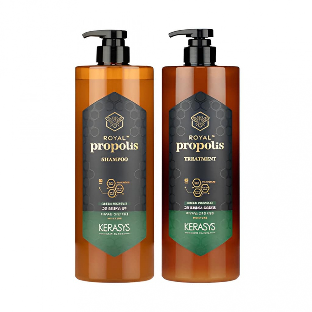 Kerasys Royal Propolis Green Shampoo E Tratamento Nutri O De L