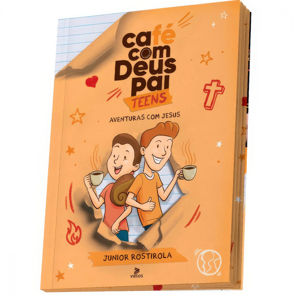 Livro Caf Deus Pai Teens Uma Aventura Jesus J Nior