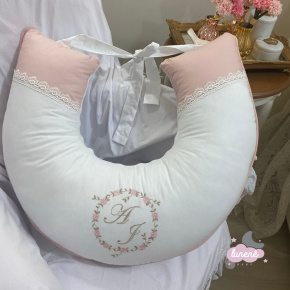 Almofada de Amamentação Personalizada 200 Fios Ana Julia Baby Personalizada Almofada de Amamentação Personalizada 200 Fios Ana Julia Baby Personalizada