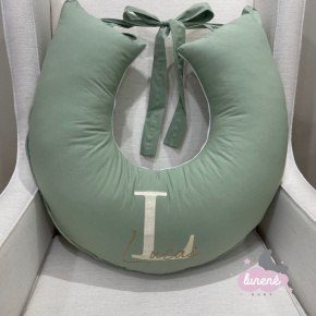 Almofada de Amamentação Personalizada Personale Verde Almofada de Amamentação Personalizada Personale Verde