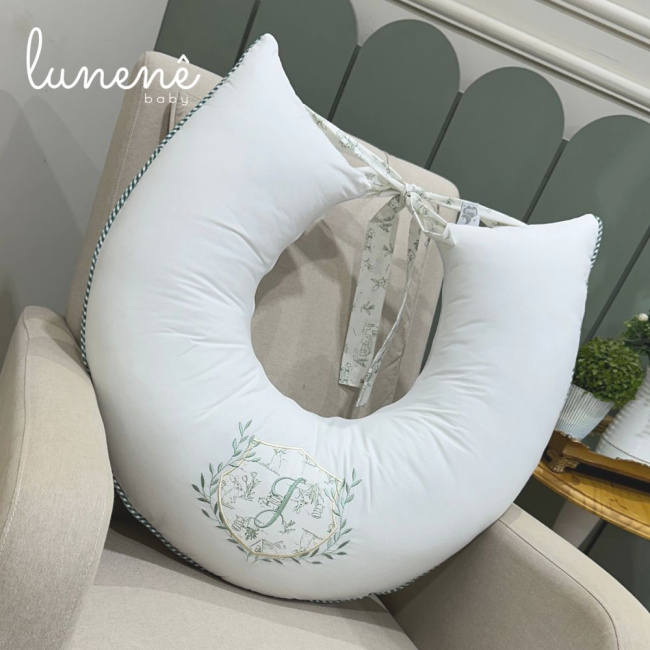 Almofada de Amamentação Personalizada Encanto 200 Fios 4537