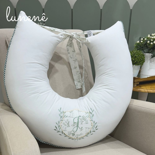 Almofada de Amamentação Personalizada Encanto 200 Fios 4537