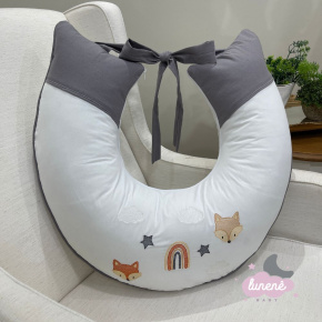 Almofada de Amamentação Personalizada Raposinha Baby Almofada de Amamentação Personalizada Raposinha Baby