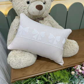 Almofada Decorativa Lacinhos Baby 400 Fios 4488 Almofada Decorativa Lacinhos Baby 400 Fios 4488