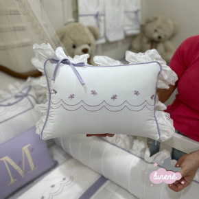 Almofada Decorativa Antonella Baby Lilás 200 Fios Almofada Decorativa Antonella Baby Lilás 200 Fios