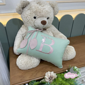 Almofada Personalizada Folhas Baby Verde 4244 Almofada Personalizada Folhas Baby Verde 4244