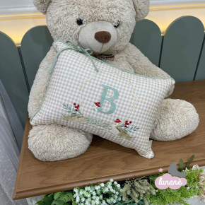 Almofada Personalizada Linho Baby Cogumelo Personale 200 Fios 4448 Almofada Personalizada Linho Baby Cogumelo Personale 200 Fios 4448