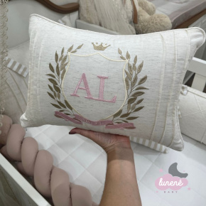 Almofada Personalizada Lister Baby Terracota 200 Fios Almofada Personalizada Lister Baby Terracota 200 Fios