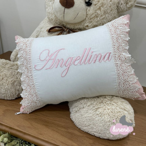 Almofada Personalizada Lunenê Baby Angellina 9079 Almofada Personalizada Lunenê Baby Angellina 9079