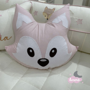 Almofada Raposinha Baby Rose 4313 Almofada Raposinha Baby Rose 4313