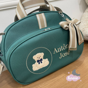 Bolsa Maternidade Lunenê Baby Ursinho Musgo Leader Bolsa Maternidade Lunenê Baby Ursinho Musgo Leader
