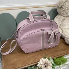 Bolsa Maternidade Personalizada Linho Rose 4457 Bolsa Maternidade Personalizada Linho Rose 4457