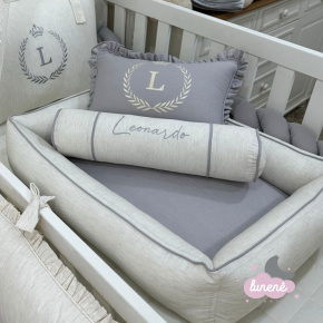 Colchonete Ninho Linho Baby Imperial 200 Fios 4341 Colchonete Ninho Linho Baby Imperial 200 Fios 4341