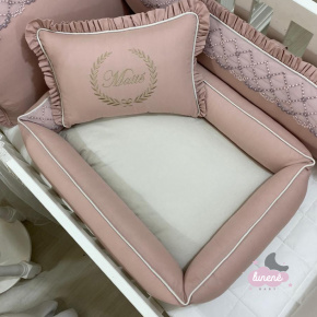 Colchonete Ninho 02 peças Mali Baby Terracota e Fendi Escuro Colchonete Ninho 02 peças Mali Baby Terracota e Fendi Escuro