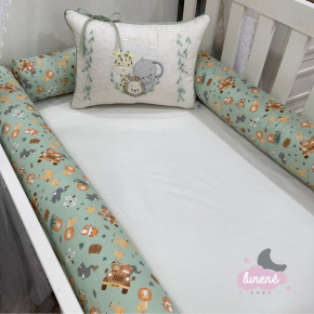 Enxoval de Berço 07 Peças Basic Baby Rolinho 9008 Enxoval de Berço 07 Peças Basic Baby Rolinho 9008