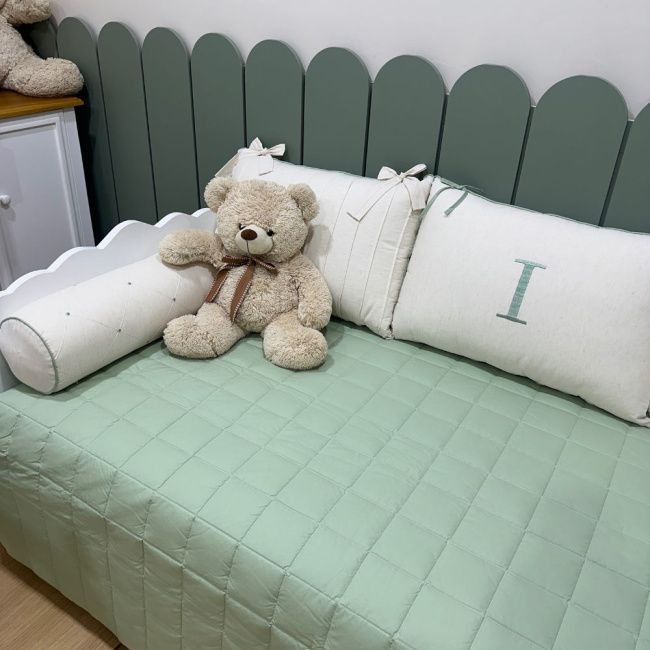 Enxoval de Cama Babá 06 Peças 200 Fios 4536