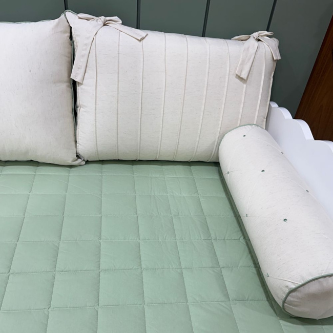 Enxoval de Cama Babá 06 Peças 200 Fios 4536