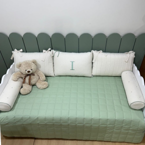 Enxoval de Cama Babá 06 Peças 200 Fios 4536 Enxoval de Cama Babá 06 Peças 200 Fios 4536