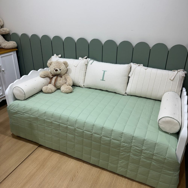 Enxoval de Cama Babá 06 Peças 200 Fios 4536