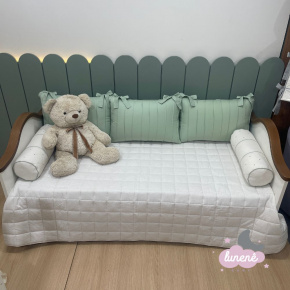 Enxoval de Cama Babá 06 Peças 9016 Enxoval de Cama Babá 06 Peças 9016
