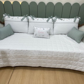 Enxoval de Cama Babá 07 Peças Lunenê Baby 200 Fios 4000 Enxoval de Cama Babá 07 Peças Lunenê Baby 200 Fios 4000
