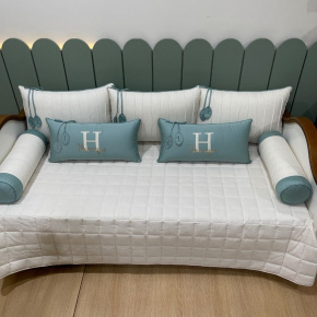Enxoval de Cama Babá 08 Peças Linho & Malva 400 Fios 4487 Enxoval de Cama Babá 08 Peças Linho & Malva 400 Fios 4487