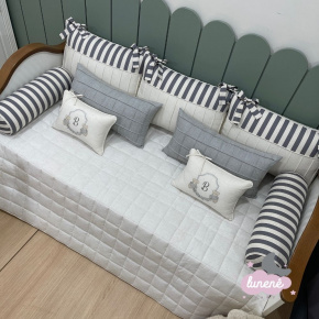 Enxoval de Cama Babá 10 Peças Linho Baby Ursinhos 4430 Enxoval de Cama Babá 10 Peças Linho Baby Ursinhos 4430
