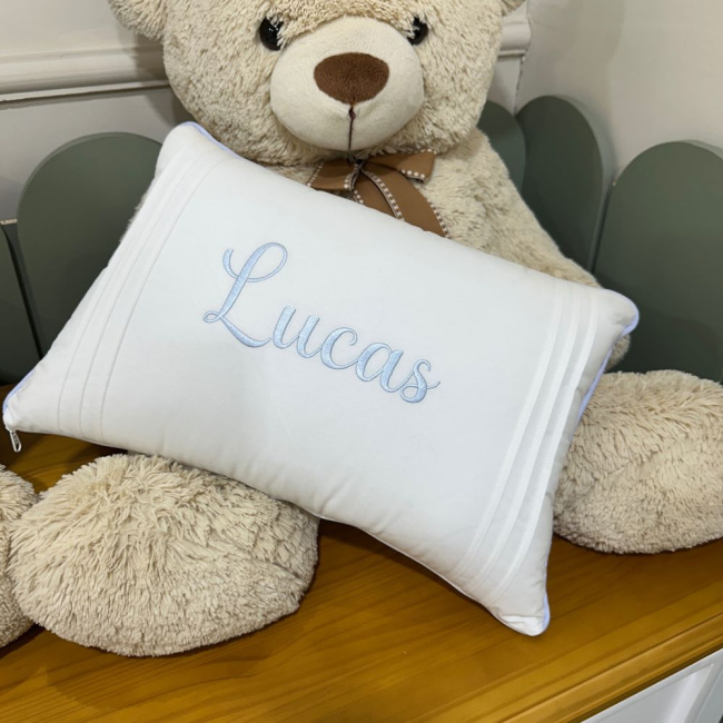 Kit Almofada 02 Peças Decorativa Lunenê Baby Lucas 9270