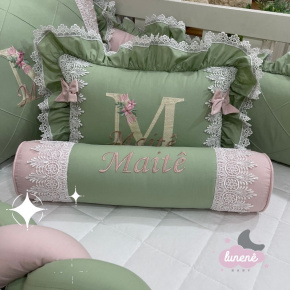 Kit Almofada 02 Peças Glamour Baby 200 Fios 4403 Kit Almofada 02 Peças Glamour Baby 200 Fios 4403