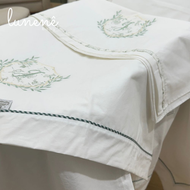 Kit Maternidade 04 Peças Encanto 200 Fios 4537