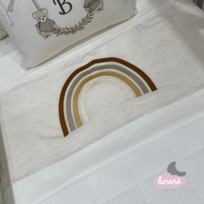 Lençol de Berço 03 Peças Lunenê Baby 9011 Lençol de Berço 03 Peças Lunenê Baby 9011