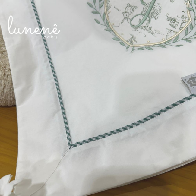 Manta Maternidade Personalizada Encanto 200 Fios 4537