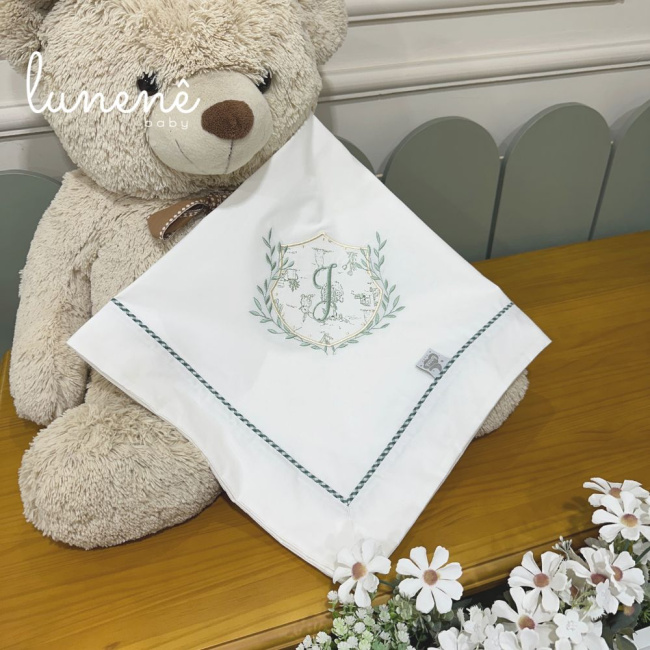 Manta Maternidade Personalizada Encanto 200 Fios 4537