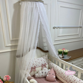 Mosquiteiro Dossel Naninha Baby Silk Terracota Mosquiteiro Dossel Naninha Baby Silk Terracota
