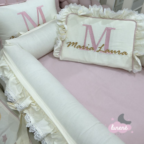 Ninho Baby 02 peças Raposinha Baby Rose 4313 Ninho Baby 02 peças Raposinha Baby Rose 4313