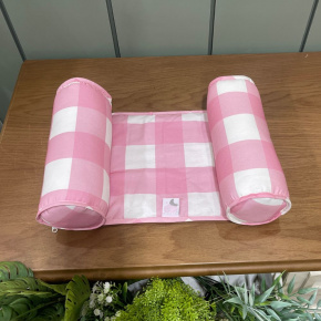 Segura Nenêm Lunenê Baby Xadrez Rosa 9001 Segura Nenêm Lunenê Baby Xadrez Rosa 9001