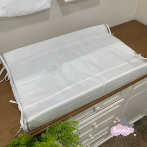 Trocador Personalizado Anatômico Luxo White Baby 400 Fios 4309 Trocador Personalizado Anatômico Luxo White Baby 400 Fios 4309