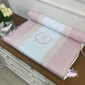 Trocador Personalizado Luxo Glamour Baby 02 Peças Rosê 200 Fios Trocador Personalizado Luxo Glamour Baby 02 Peças Rosê 200 Fios