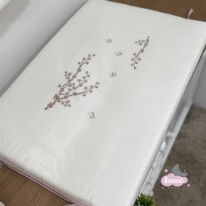 Trocador Personalizado Luxo Personale Baby Flor de Cerejeira 200 Fios Trocador Personalizado Luxo Personale Baby Flor de Cerejeira 200 Fios