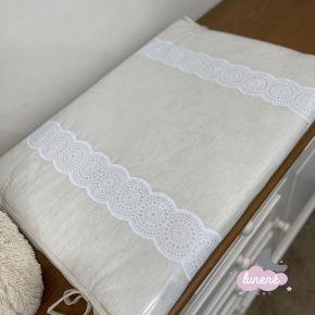 Trocador Personalizado Luxo Linho Baby Rochilie Trocador Personalizado Luxo Linho Baby Rochilie