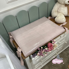 Trocador Luxo Matelado Lunenê Baby Terracota 200 Fios Trocador Luxo Matelado Lunenê Baby Terracota 200 Fios