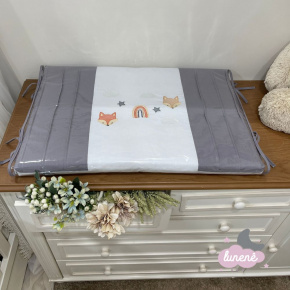 Trocador Personalizado Luxo Raposinha Baby Trocador Personalizado Luxo Raposinha Baby