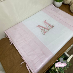 Trocador Personalizado Luxo Rosa Personale 140 Fios 9001 Trocador Personalizado Luxo Rosa Personale 140 Fios 9001