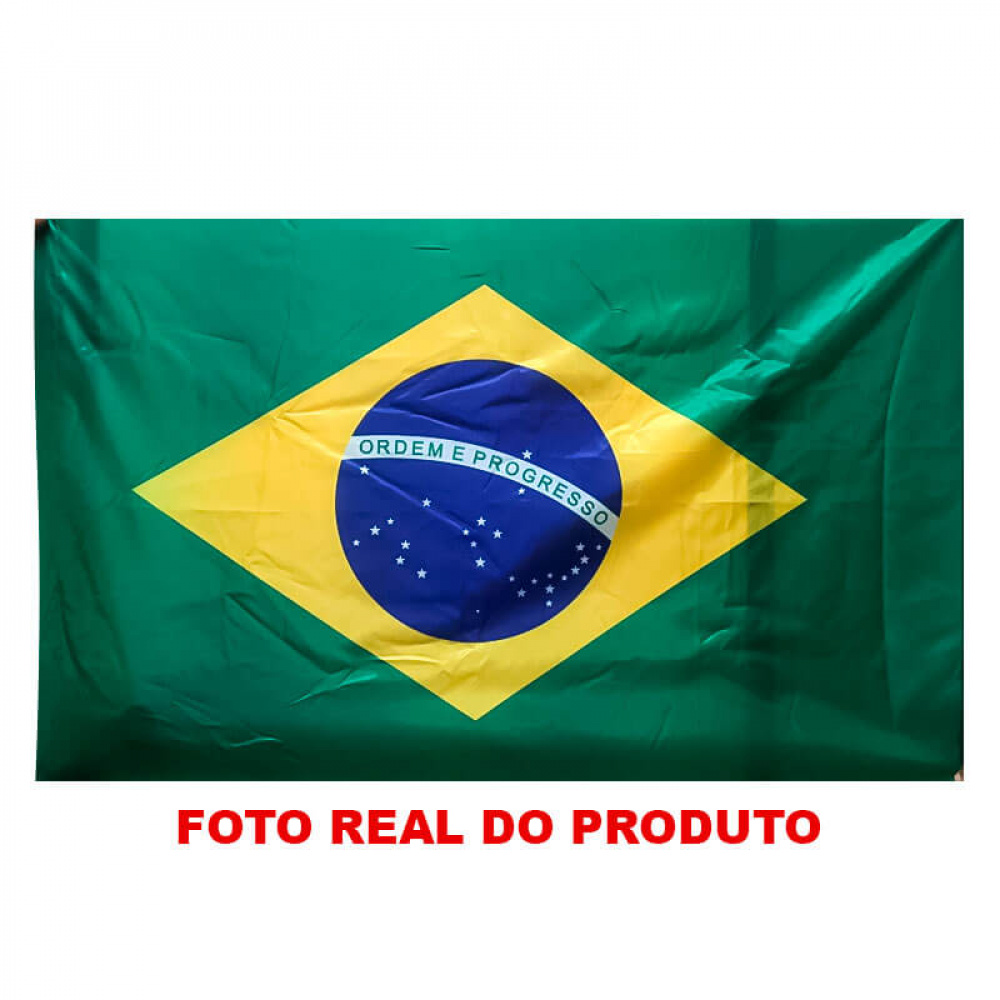 Bandeira Do Brasil X Cm Macth Presente