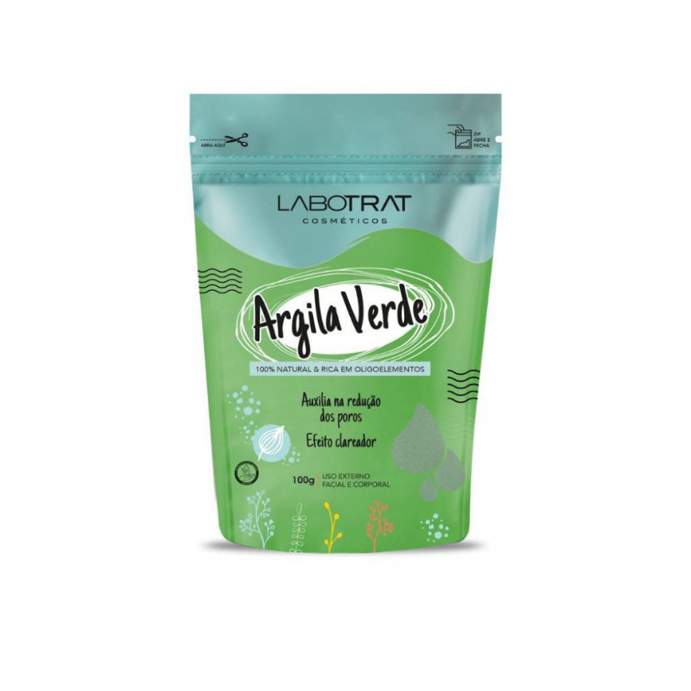 Argila Verde 100g Labotrat Make Me Blush