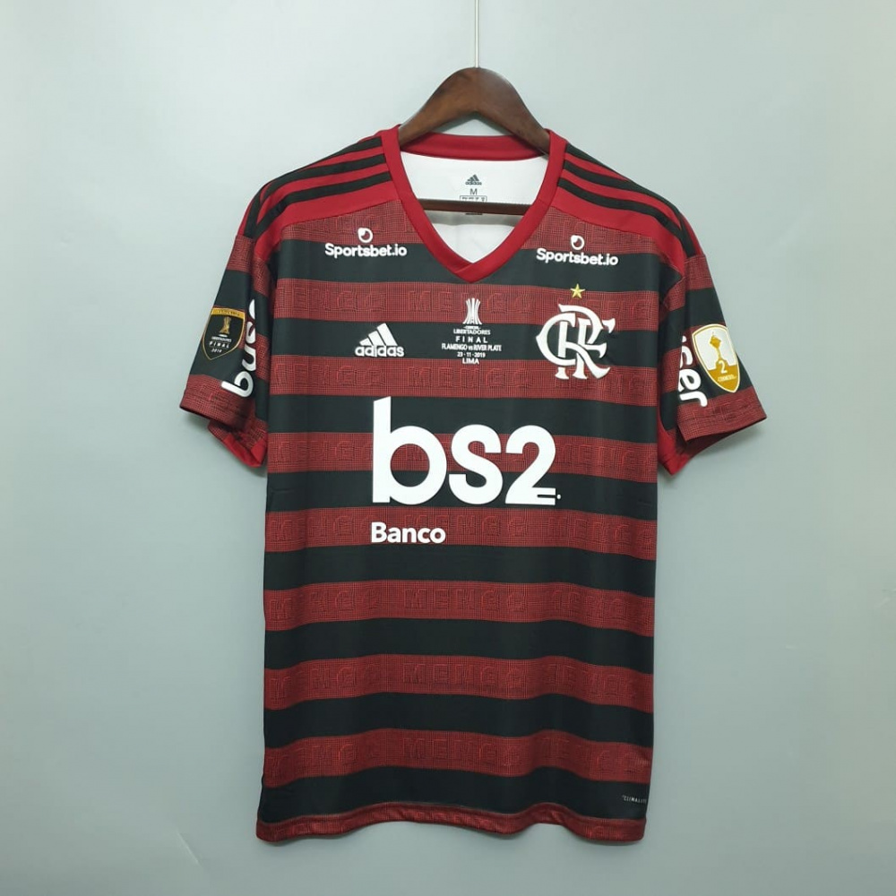 Camisa Home Flamengo Campeão da Libertadores MRsports