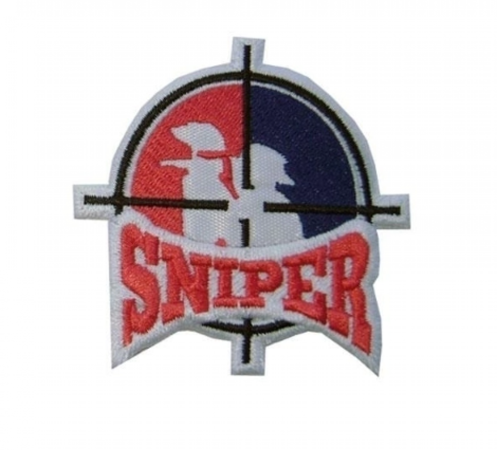 Patch Bordado Sniper Fecho De Contato Mundo Do Militar