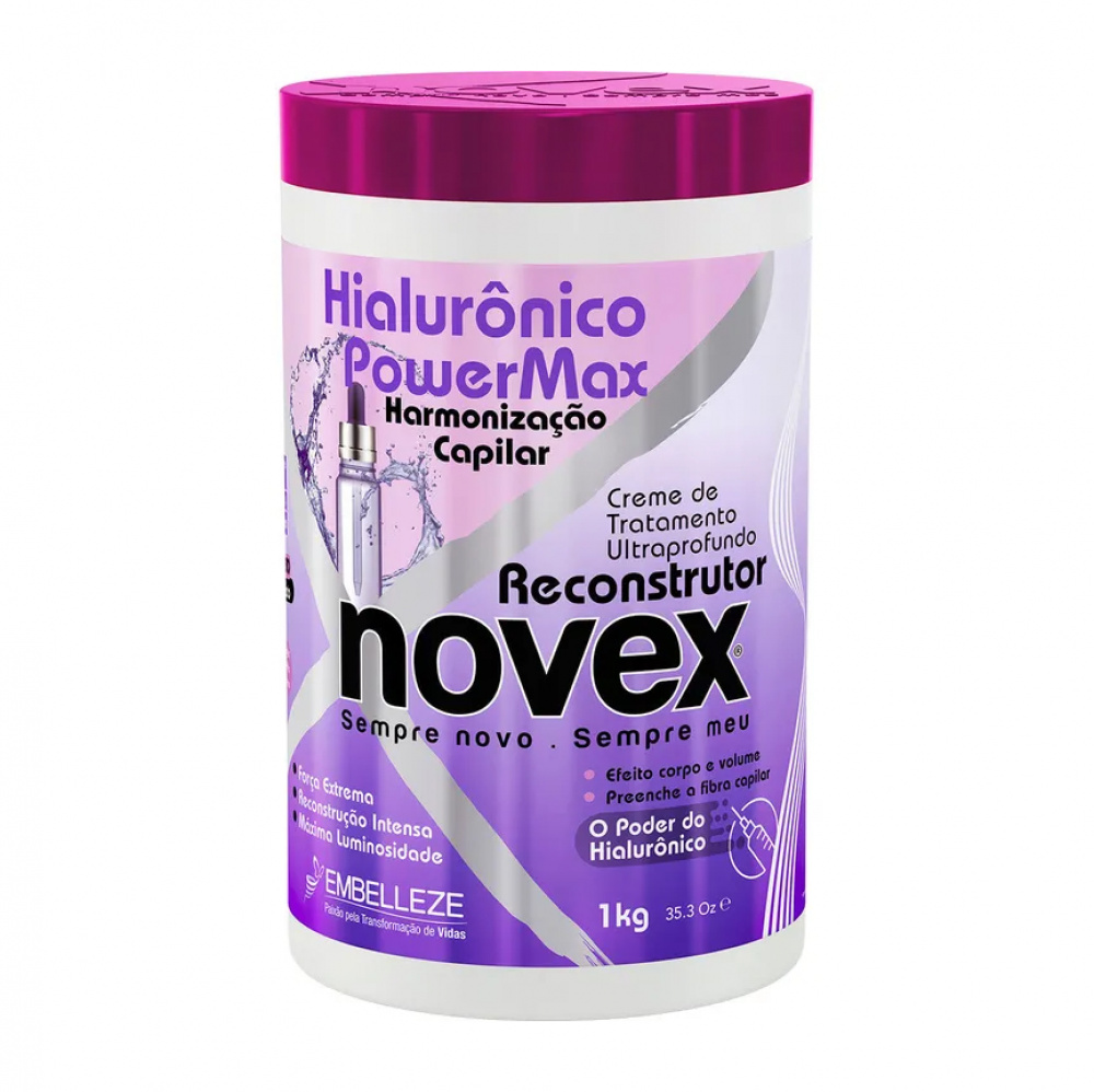 Novex Harmonizacao Capilar Cr Trat Cond 1Kg Lar Beleza